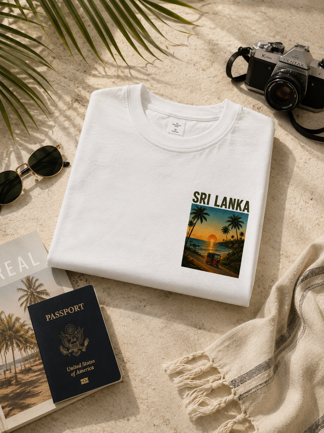 T-shirt Coucher du soleil